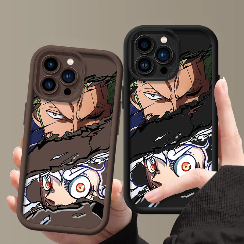 Fierce Anime EyesสําหรับIPhone 6 6S SE 2020 7 8 X XS Max XR 11 12 13 14 Plus 15 16 17 Pro Max 17 AIR