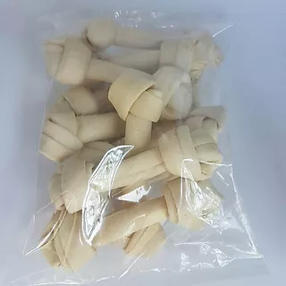 กระดูกผูกขาวและผูกธรรมชาติ เกรด B=1kg.​ ขนาด2 ถึง14 นิ้ว คละขนาด