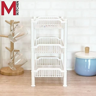 M KITCHEN 265/3 ชั้นวางของ 3 ชั้น ขนาด 19x29.5x35.5 ซม (B7)