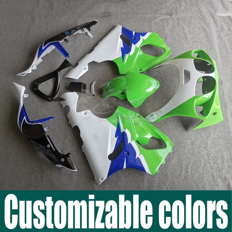 ที่กําหนดเองตัวถังชุดแผง Fit สําหรับ 1996 - 2003 Kawasaki Ninja ZX-7R ZX750 รถจักรยานยนต์ Fairing ชุ