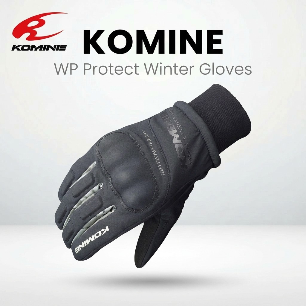 KOMINE GK-816 WP Protect Winter Gloves - Kitara for Motorcycles | ถุงมือกันหนาว สําหรับมอเตอร์ไซค์แล
