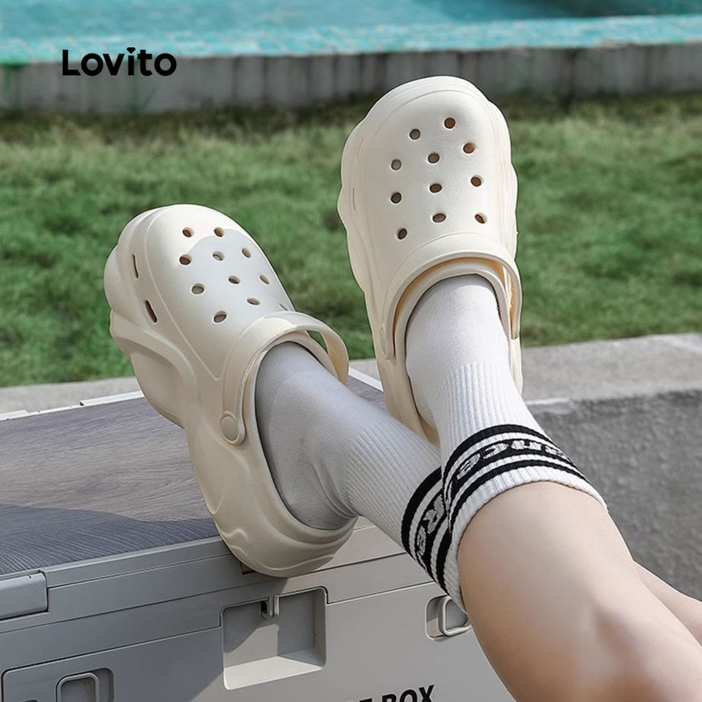 Lovito صندل خفيف — ستايل كوري — صورة 4
