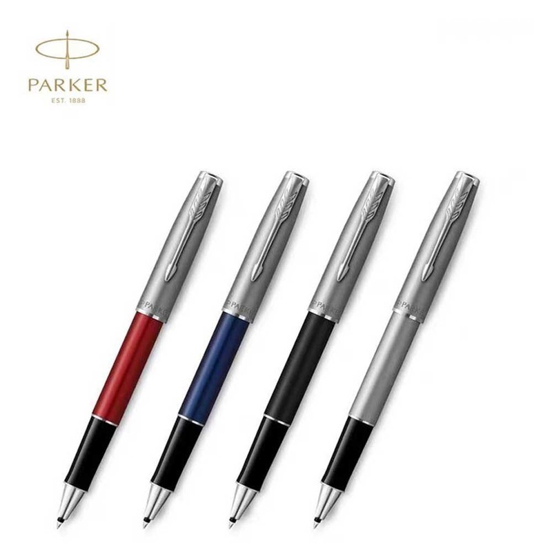 PARKER PARKER PARKER Elegant Metal Satin Point Pen High-End Business Gift Writing Office Point Pen