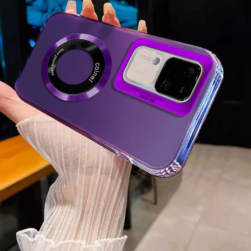 ปลอก vivo v30 vivo v30e vivo v30 pro vivo v40e vivo v40 pro เคสโทรศัพท์กันกระแทกการดูดซึมแม่เหล็กฝาค