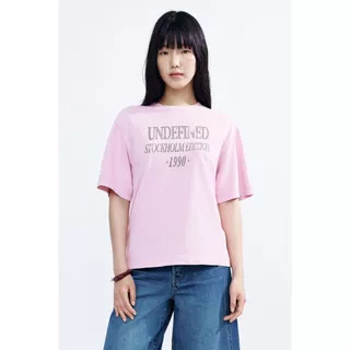 H&M(เอชแอนด์เอ็ม) เสื้อยืดพิมพ์ลาย ผู้หญิง 1349083_1