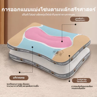 หมอนเด็ก A+ ผ้าฝ้ายถัก นุ่มพิเศษ ระบายอากาศดี ไร้สารเคมี ช่วยให้คุณภาพการนอนหลับดีขึ้น