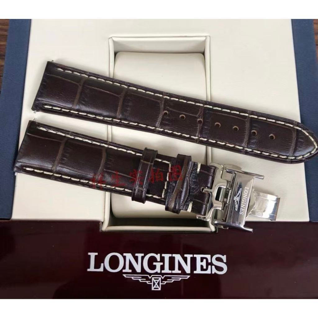 สายนาฬิกาหนังแท้กันน้ําสําหรับ Longines ทนทาน, สายรัดกันรอยขีดข่วน – เปลี่ยนสําหรับ Longines Conques