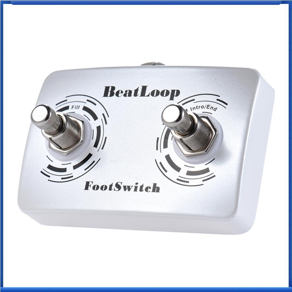 Lestoree-th Rowin BeatLoop Dual Footswitch สวิทช์เท้าเหยียบสำหรับ BEAT LOOP การบันทึกผล 6.35 มม.