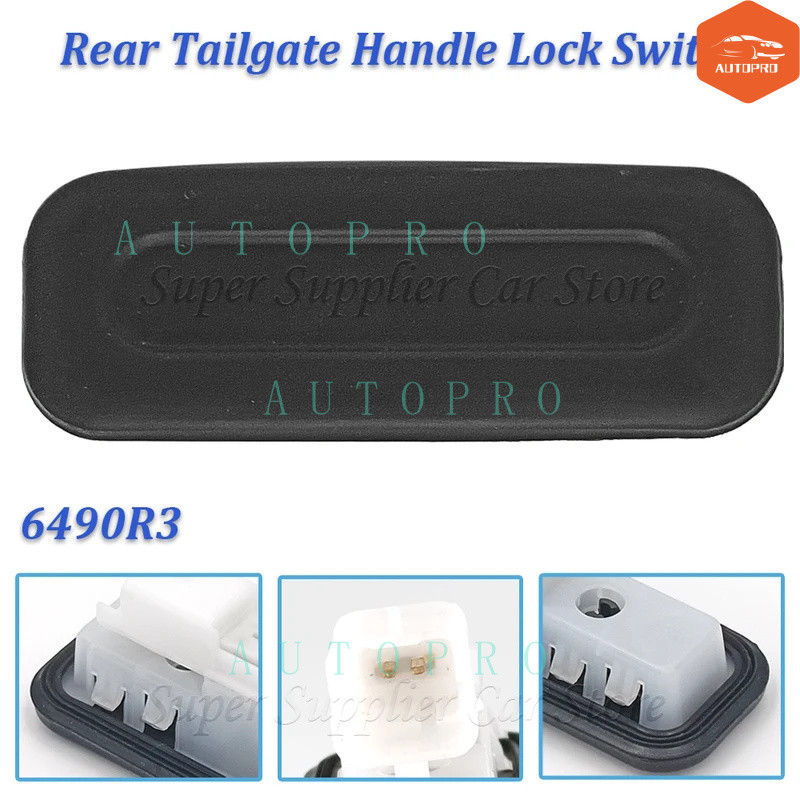 ใหม่ 1PC ด้านหลัง Tailgate Boot Handle ล็อคสําหรับ Citroen C5 สําหรับ Citroen C4 Picasso Mk1 สําหรับ