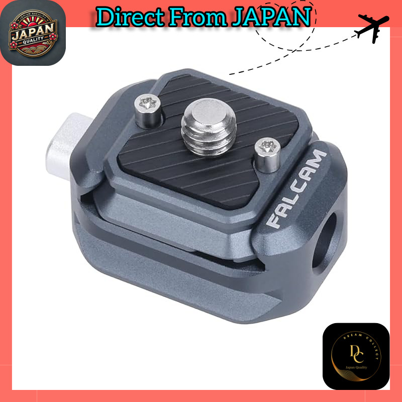 Kongeeker FALCAM F38 V2 Universal Quick-Release Camera Plate & Mount Kit — ARCA-Swiss/Peak Design Co