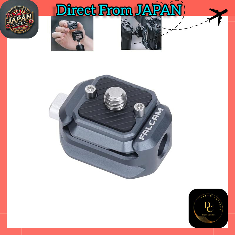 FALCAM F22 Thread Adapter Kit V2 — Basic NATO-compatible Quick Release Plate