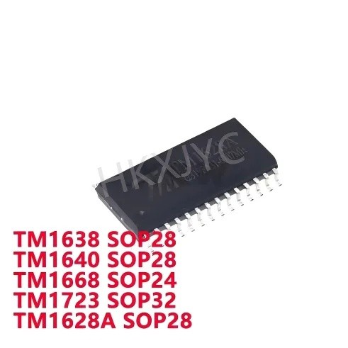 5PCS TM1638 TM1640 TM1668 TM1723 TM1628A ชิป SOP ic ขายส่ง