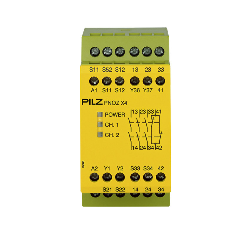 Pilz รีเลย์ความปลอดภัย PNOZ P1HZ P2HZ PZE X1 X2 X2P X2.1 X2.8 P X3 X4 X4P X4.1 P X7 ยี่ห้อใหม่