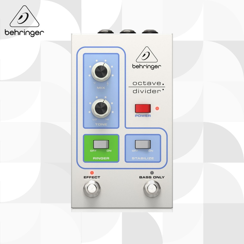 behringer OCTAVE DIVIDER Octave Guitar/Bass Effects Pedal เอฟเฟกต์กีตาร์/เบส【ส่งตรงจากญี่ปุ่น】
