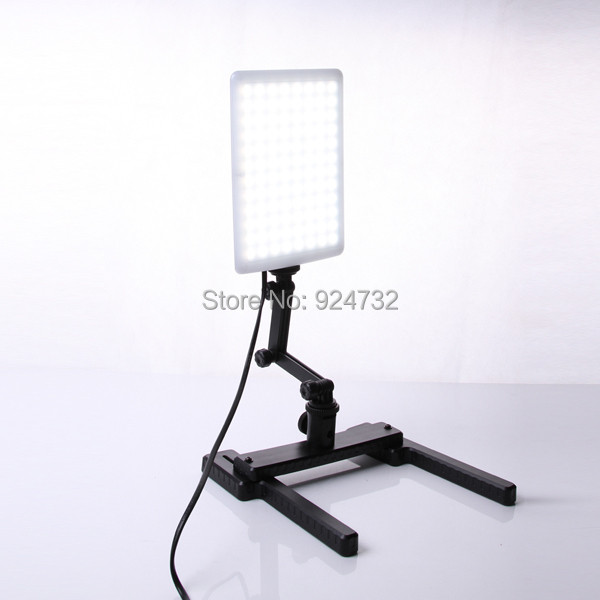 T96 5600K 96PCS ไฟ LED โคมไฟ 18W พร้อม Mini เกมส์ยิงขาตั้งชุดชุดถ่ายภาพแสง