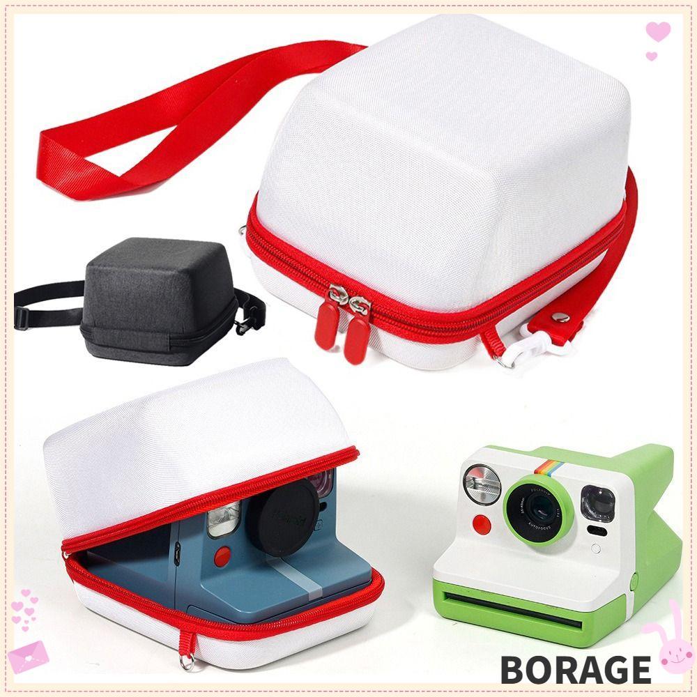 BORAG Film Camera Carrying, Universal Hard Instant Camera Storage Bag, Professional EVA Cloth Textur