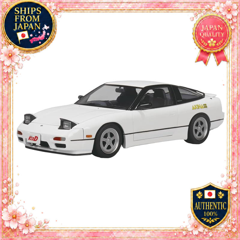 AOSHIMA 1/24 Initial D No.22 Kenji RPS13 180SX PS Rubber Model Kit