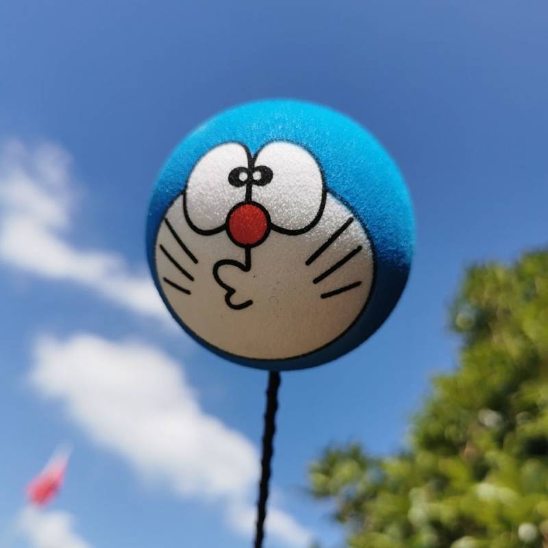 Large Antenna Ball Car Antenna Ornament Ball Roof Cute Looking for Car Artifact Doraemon MbzE