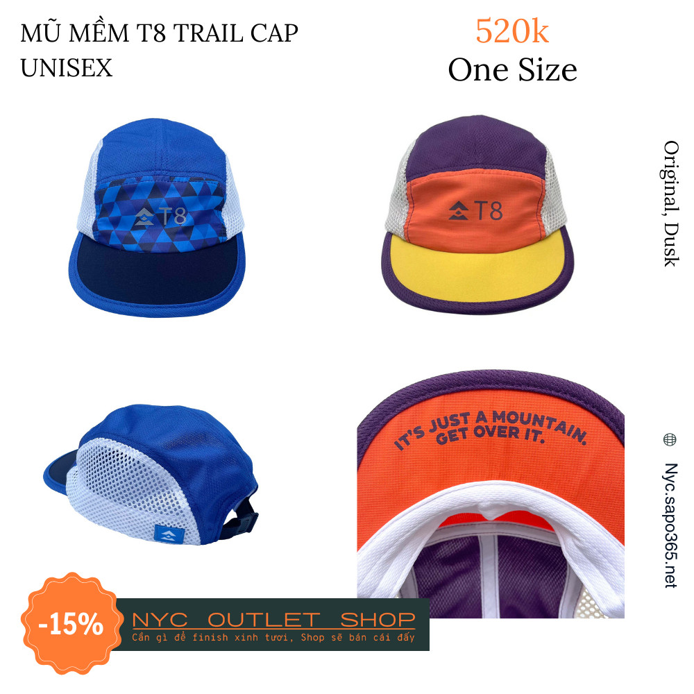 T8 Trail Cap หมวกวิ่งแบบนุ่ม (Unisex)