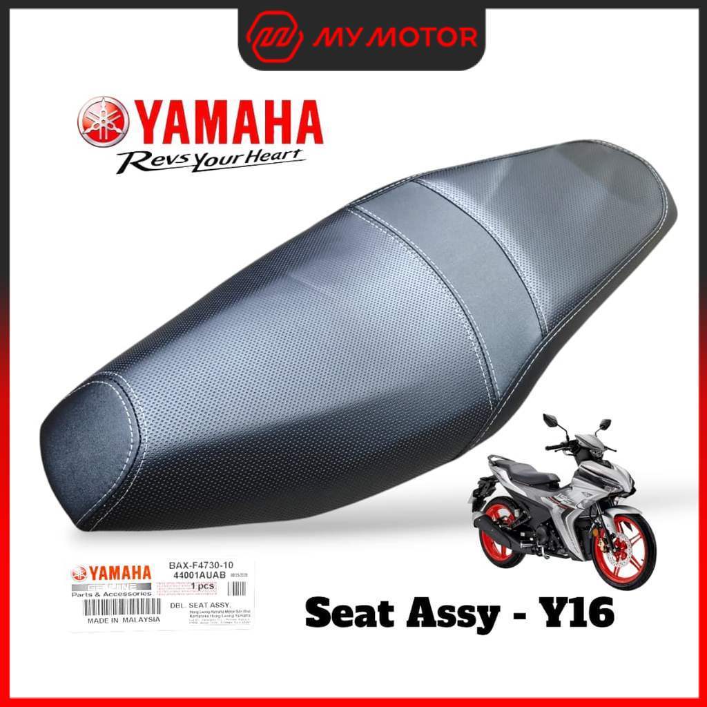 YAMAHA Y16 Y16ZR Y16 V1 V2 ABS ที่นั่งเส้นสีขาว ASSY ที่นั่งคู่ ASSY TEMPAT DUDUK BAX-F4730-10