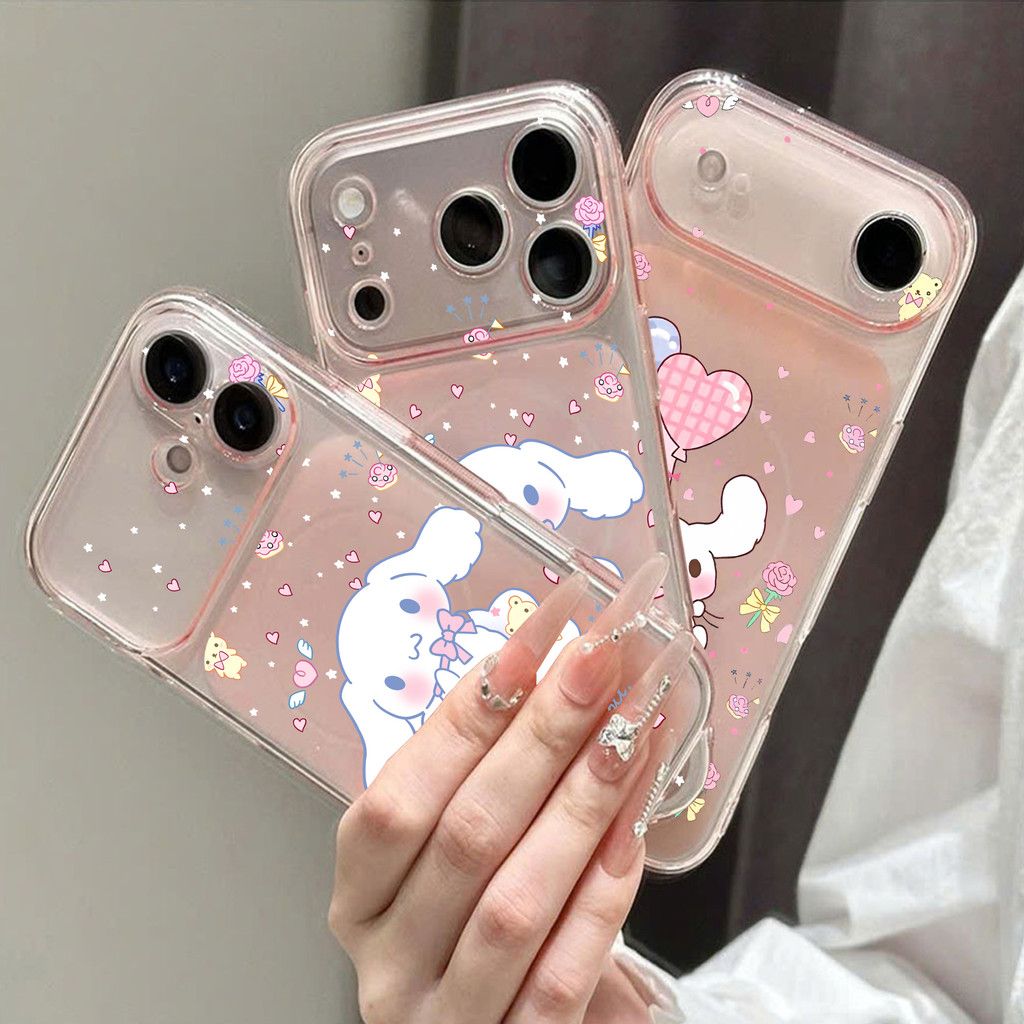 Ốp Lưng IPhone 13 15 11 17 16 12 14 ProMax Hình nền hoạt hình dễ thương 7 8Plus XR X XS Max