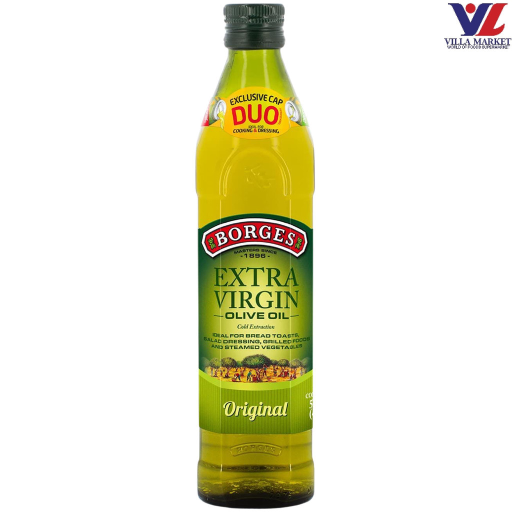Borges Extra Virgin Olive Oil 500Ml บอร์เกส น้ำมันมะกอกเอ็กซ์ตร้าเวอร์จิ้น