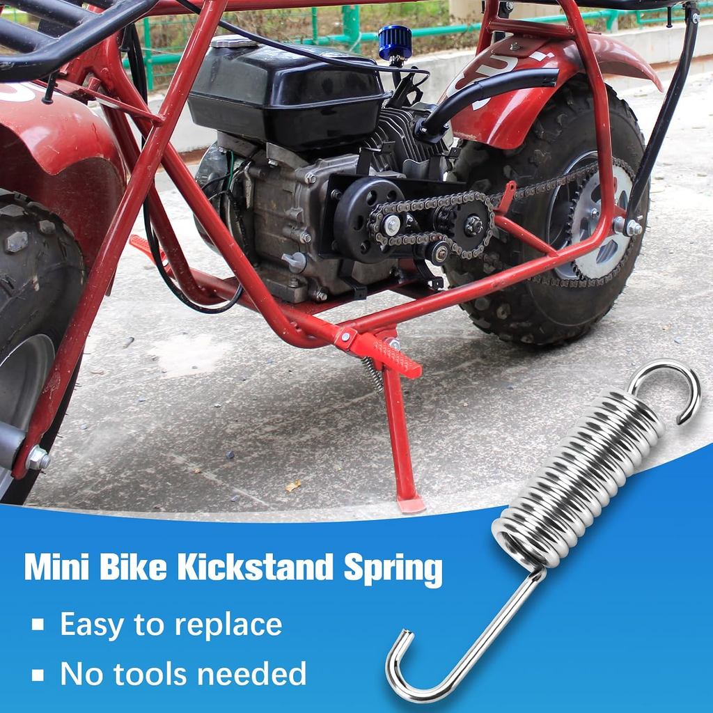 Mini Bike Kickstand ฤดูใบไม้ผลิสําหรับ Coleman CT200U CT200U-EX CT200U-EXR BT200X CT100U CC100X Baja