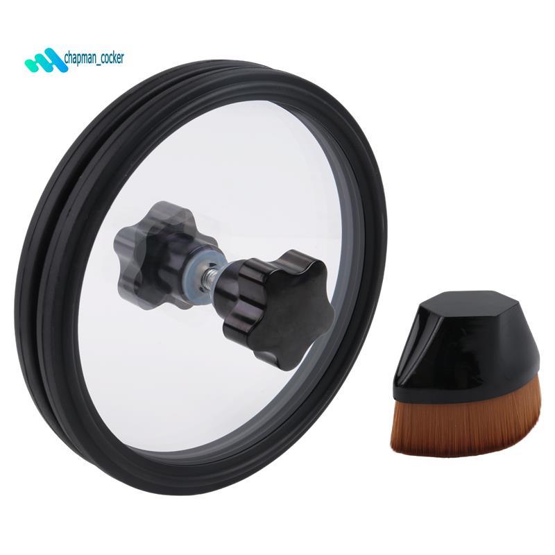 chapman_cockerLP Vinyl Record Cleaner Clamp Vinyl Record Label Saver Protector กันน้ําอะคริลิคทําควา
