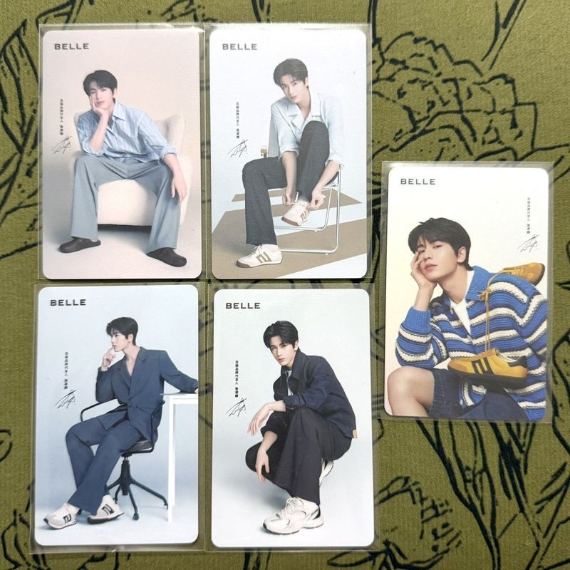 อย่างเป็นทางการ Zhang Linghe Baili Photocard การ์ดสินค้ารับรองของแท้ Zhang Linghe Photo