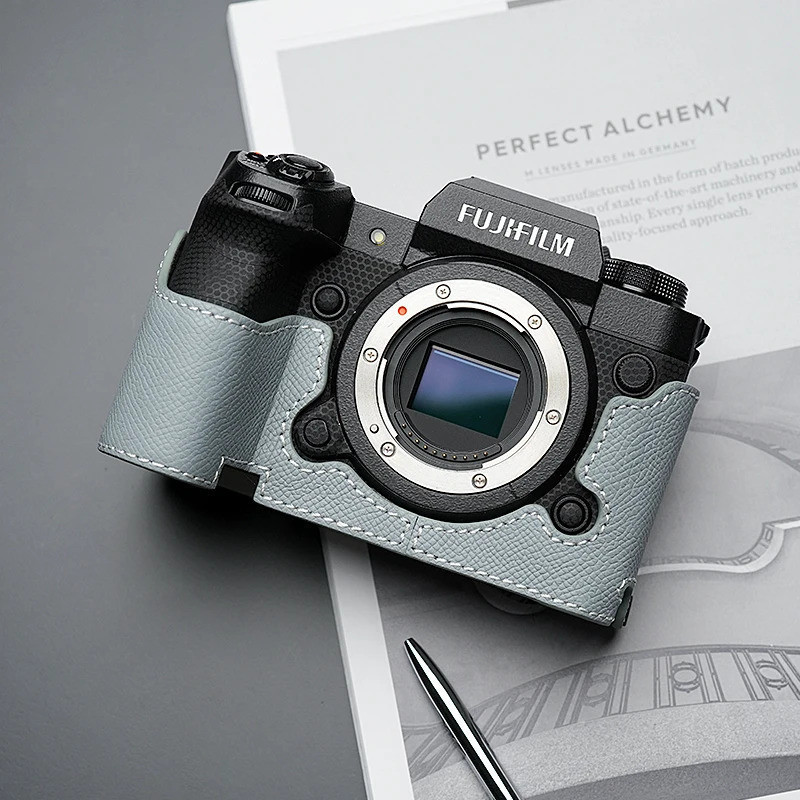 Mr.Stone สําหรับ Fujifilm X-H2S XH2 กล้องป้องกันกรณีกล้องบอดี้สูท xh2s กล้อง Handmade ของแท้หนัง