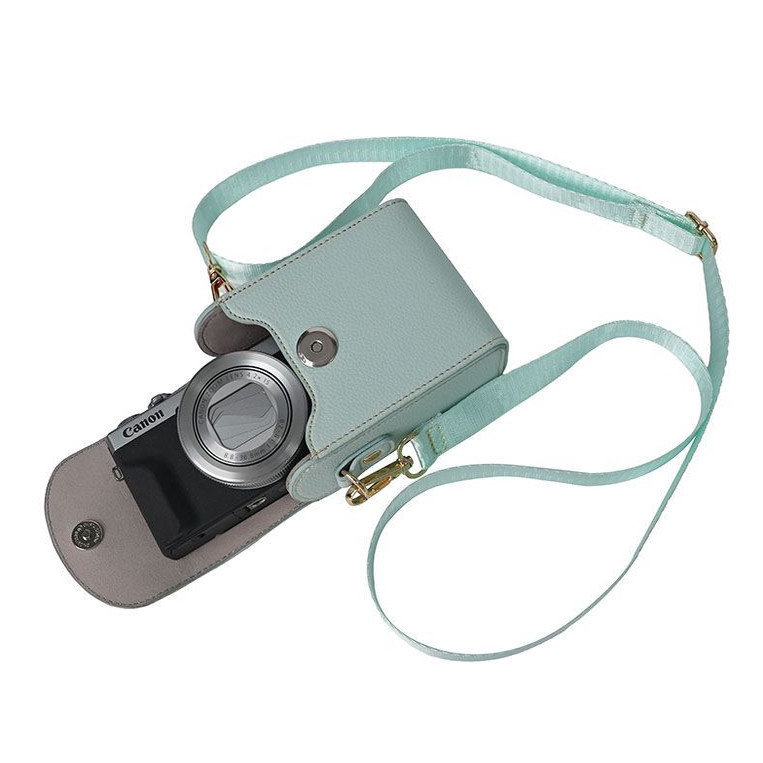 เหมาะสําหรับกระเป๋ากล้องหนัง Samsung WB150F WB151 WB201F WB280F WB700 WB800 850