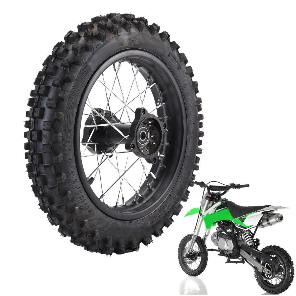 KIMISS ชุดยางขอบล้อหลังขนาด 12 นิ้วประสิทธิภาพสูงสําหรับ Apollo SSR XR CRF Tao Kayo TSD - เพลา 15 มม
