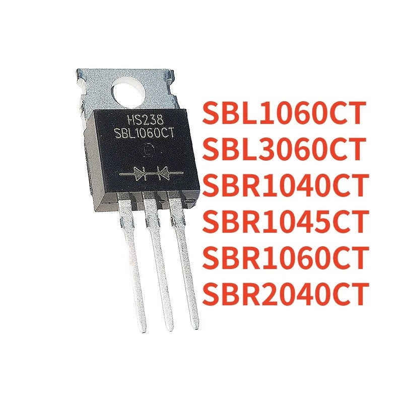 5PCS SBL1060CT SBL1060 SBL3060CT SBL3060 SBR1040CT SBR1040 SBR1045CT SBR1060 SBR2040CT SBR2040CT SBR
