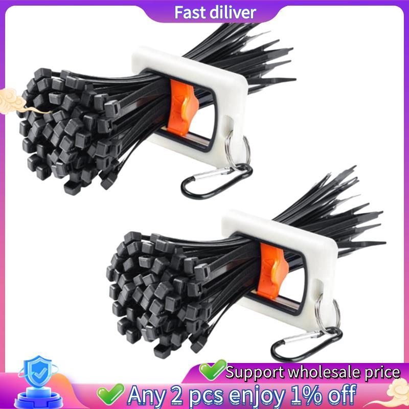 Zip Tie Organizer Zip Tie Holders Band Cable Organizer Cable Tie Holder สําหรับเครื่องมือเข็มขัด