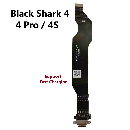 XM Mi Black Shark 4 / 4 Pro / 4S USB Data Power ชาร์จพอร์ตชาร์จ Flex Ribbon BlackShark Shark4 / 4Pro