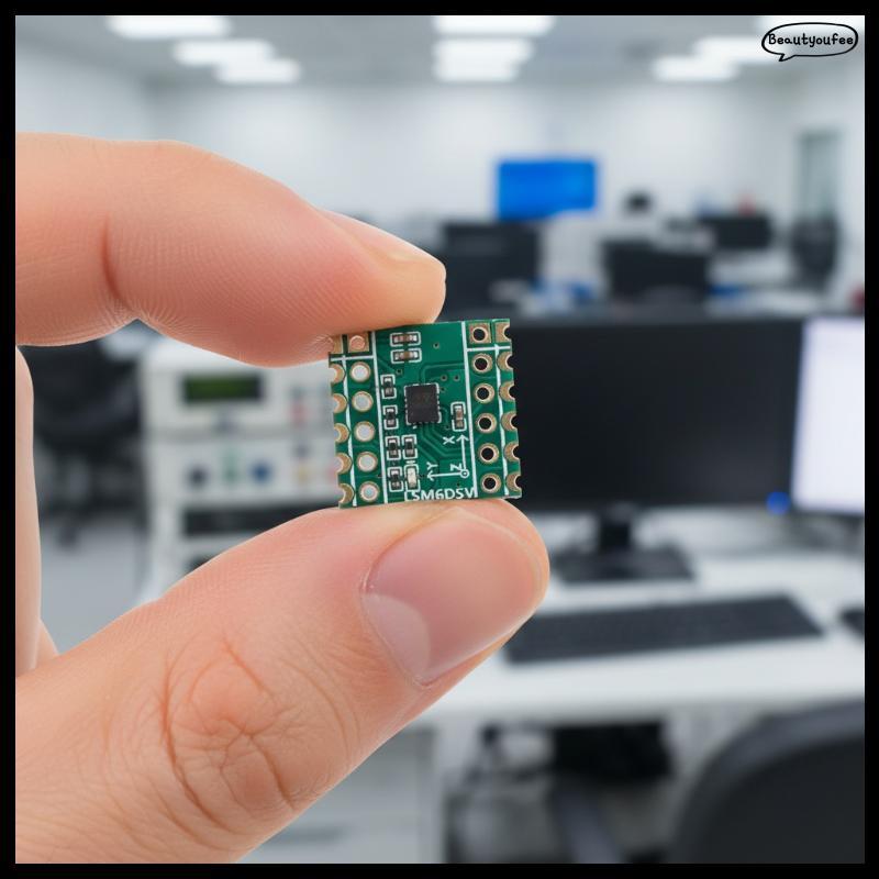 [Beautyoufeel] เซ็นเซอร์หกแกน LSM6DSV โมดูล SPI/I2Cpatible สําหรับ Smol/SlimeVR - Accelerometer & Gy