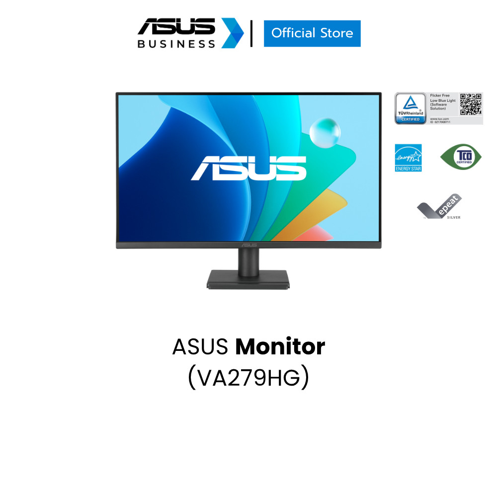 ASUS Monitor (VA279HG) 27", IPS, FHD (1920x1080), 120Hz, 5ms (GTG)