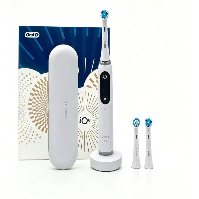 แปรงสีฟันไฟฟ้า OralB OralB io9 หัวกลมสมาร์ท Sonic Micro-Vibration ผู้ใหญ่เยอรมนี S