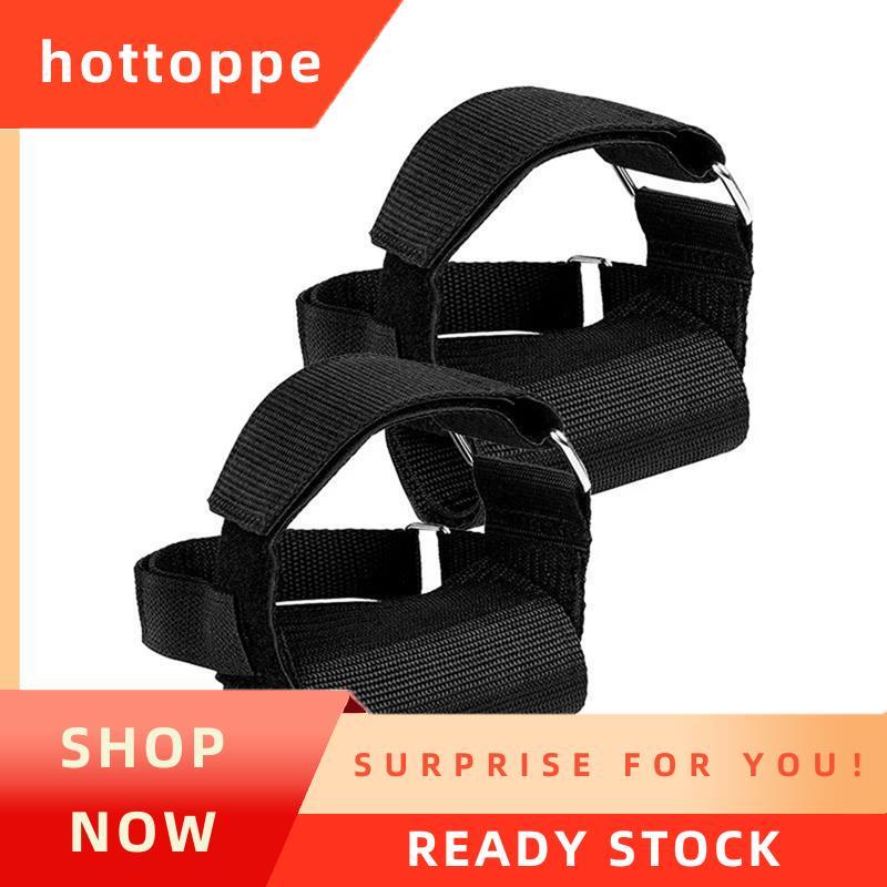 hottoppeDumbbell Foot Strap Tibialis Trainer Adjustable Ankle Weights Strap Dumbbell Ankle Strap
