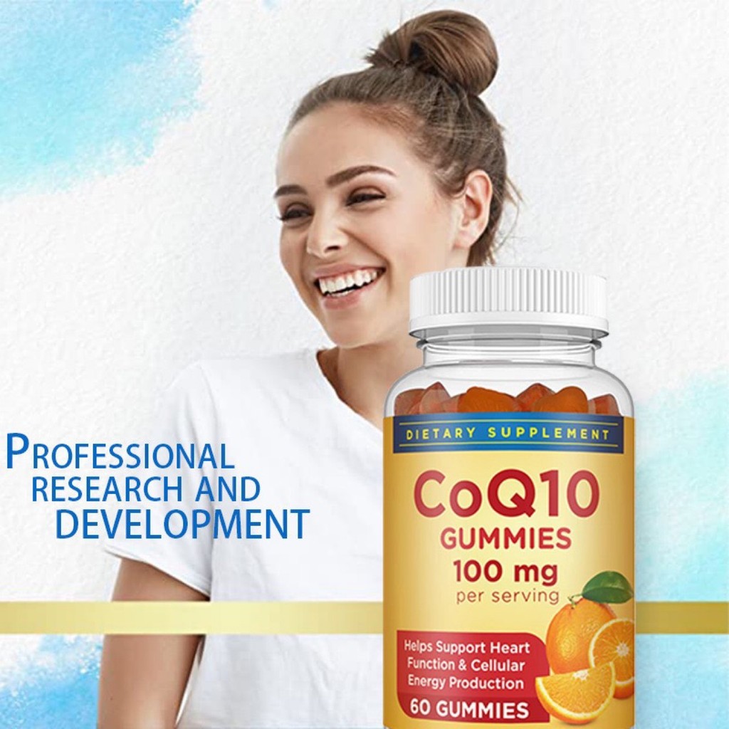 [คลังสินค้าพร้อม] สต็อกพร้อม!!Coq10 Gummies// Global Coenzyme Q10 Gummies WJG