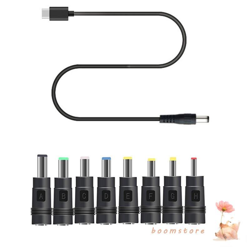 Boom USB C Type C PD ถึง 12V 3 5 4 0 4 8 5 5x2 5 มม.สายจ่ายไฟสําหรับเราเตอร์แล็ปท็อปลําโพงกล้อง