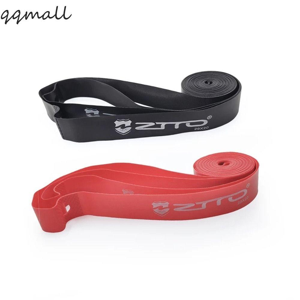 QQMALL จักรยานยาง Tyre Pad Rim Liner Rim Strip เทป Anti-Puncture 700C /20/24/ 26 / 27.5 / 29 นิ้วยาง