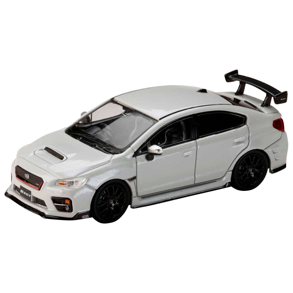 HobbyJAPAN HJ64 1/64 Subaru S207 NBR Challenge Package Crystal White Pearl Finished Product HJ643068