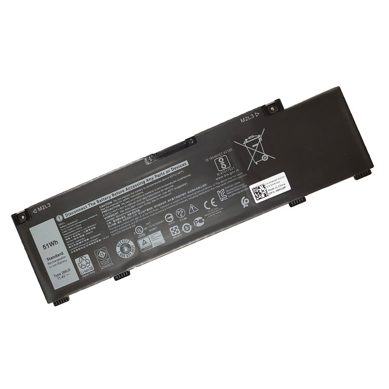 ใช้ได้กับ Dell 0M4GWP 266J9 C9VNH M4GWP P89F P89F001 PN1VN แบตเตอรี่คอมพิวเตอร์