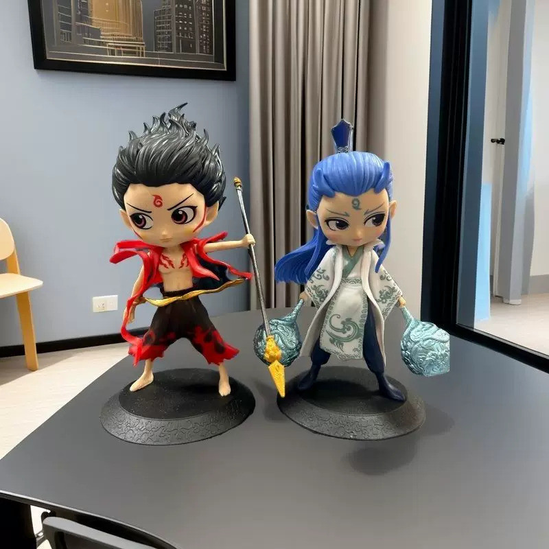 Magic Boy Figure Ao Bing รูปตุ๊กตารูปของเล่น [คุณภาพสูง] Nezha Third Prince Haunt