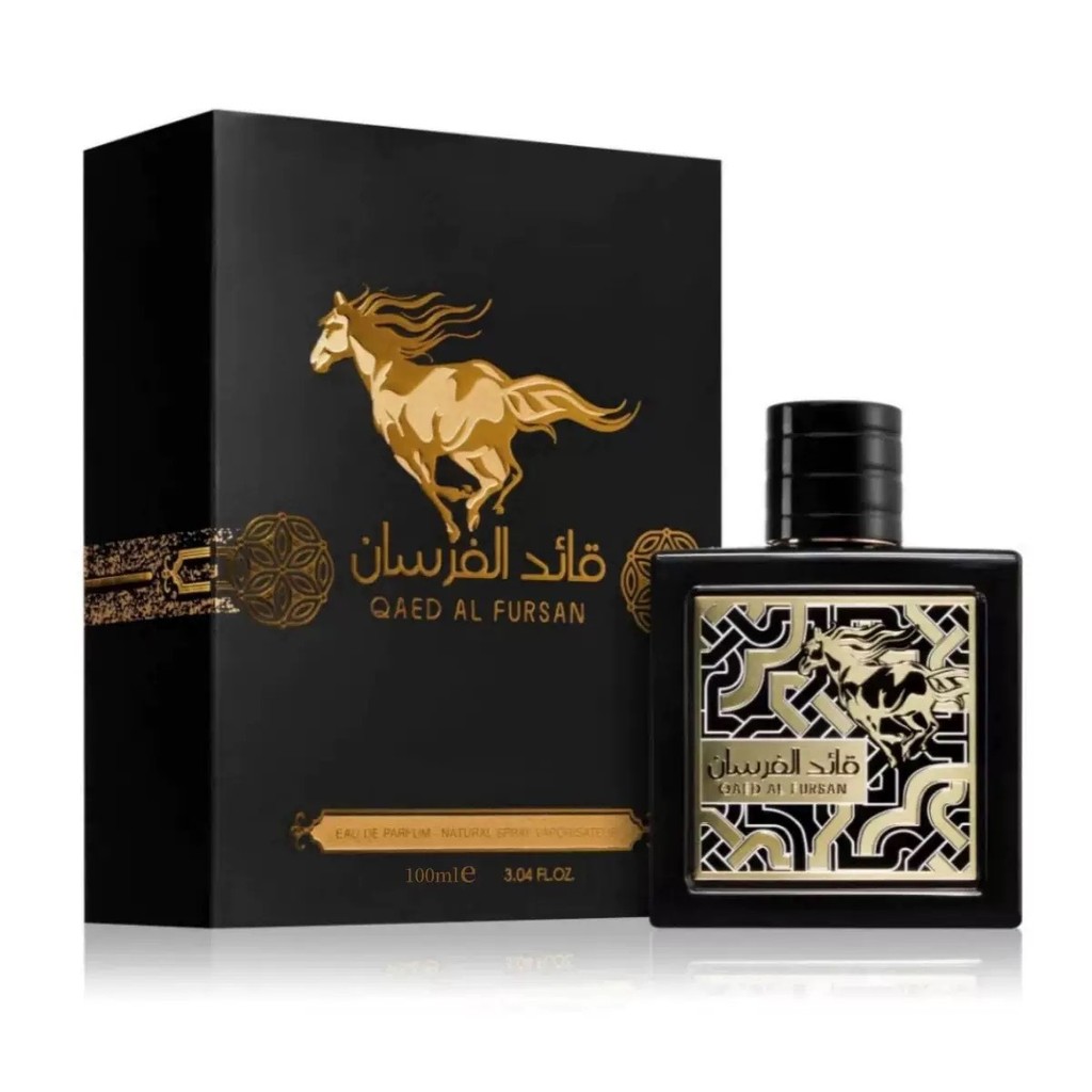 Qaed Al Fursan Black White Mustang น้ําหอมตะวันออกกลางดูไบ