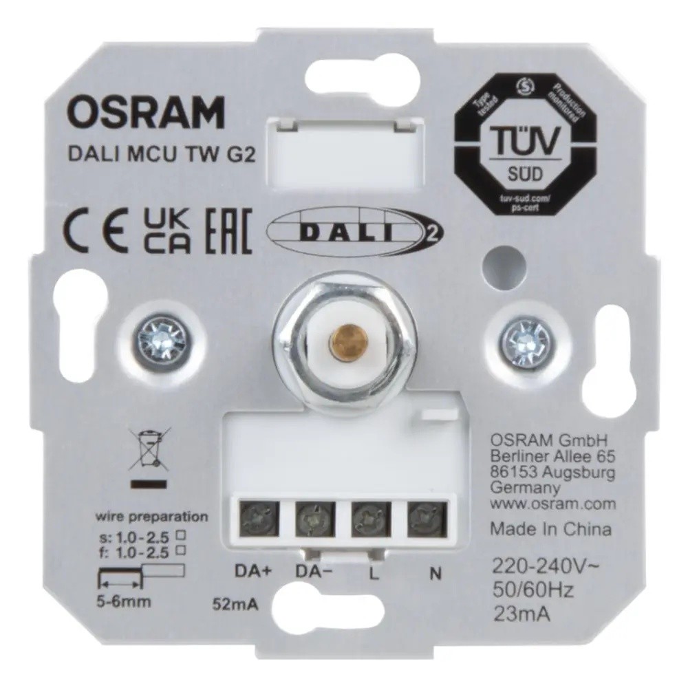FF5B โรงงานโดยตรงขายสําหรับ 230V DALI MCU TW G2 แสง Controller 4 ช่อง 6A สมาร์ท Home Control Dimmer 
