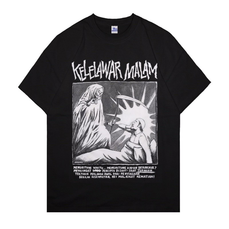 เสื้อยืดผู้ชาย Night Bat "Write Death"