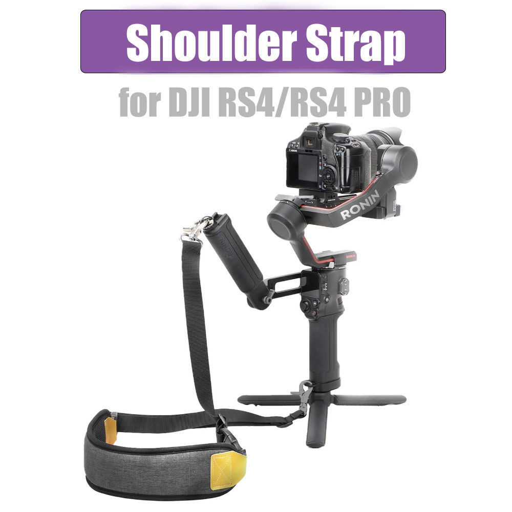 ความเครียด-relief สายคล้องไหล่พร้อมล็อคสําหรับ DJI RS3/RS4/RS4 PRO ปรับ Dual Hook สายเข็มขัดสําหรับ 