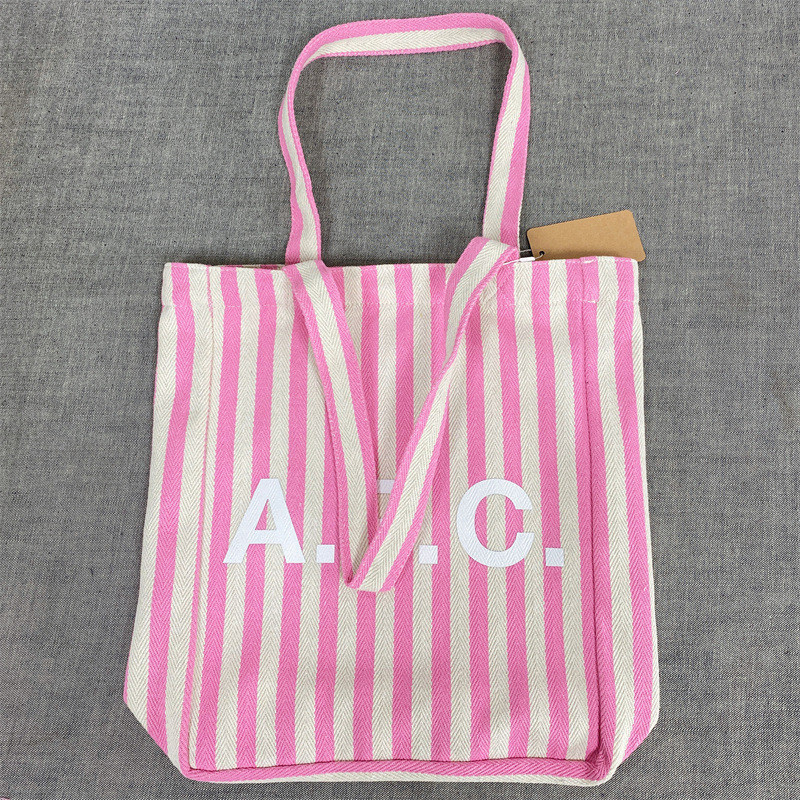 YUAN Single ส่งออก Backpack Street Wear apc กระเป๋าผ้าใบขายดี Tote Bag กระเป๋าสะพาย Tote Bag